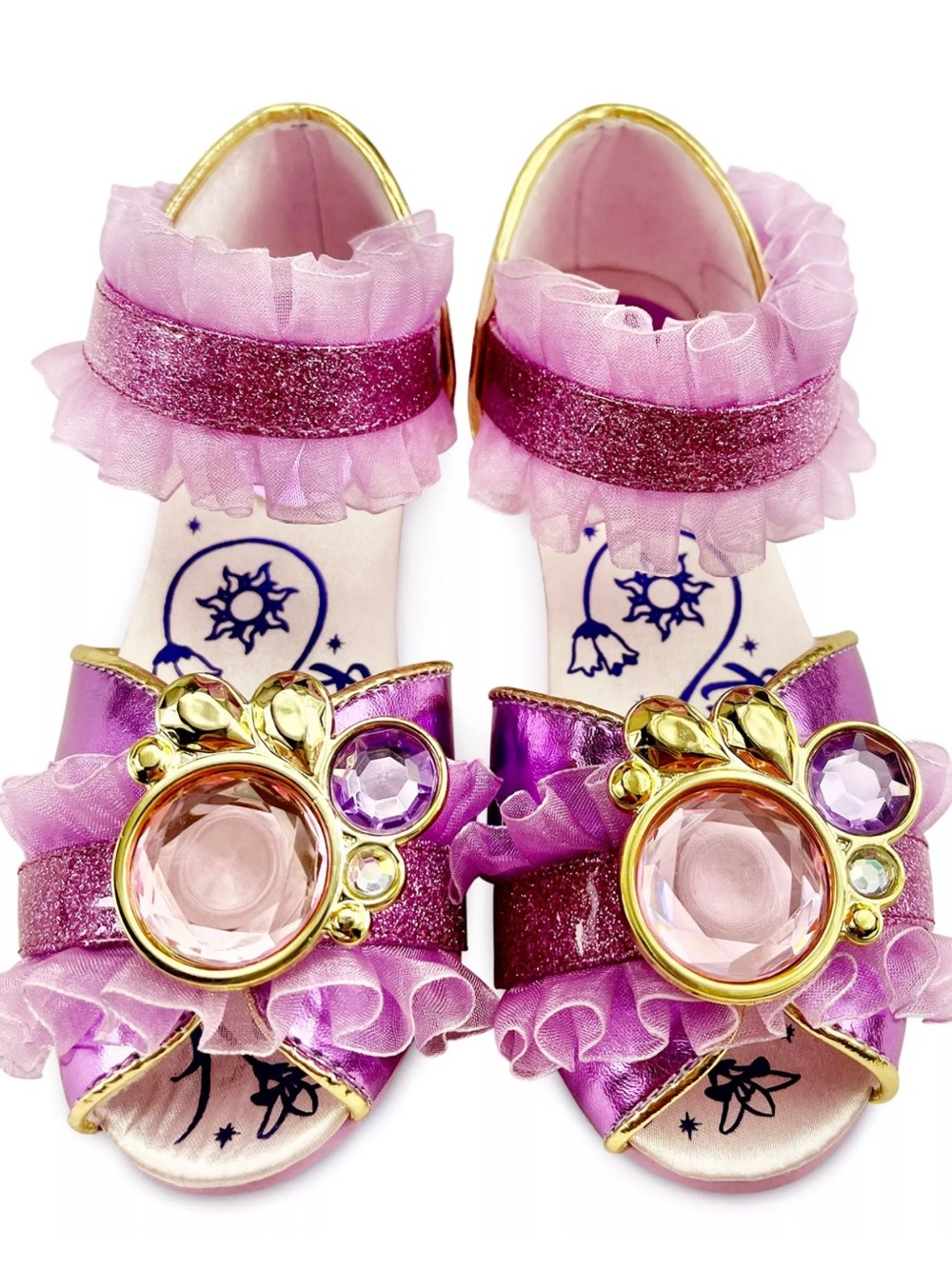 Disney Rapunzel Costume Shoes size 13/1